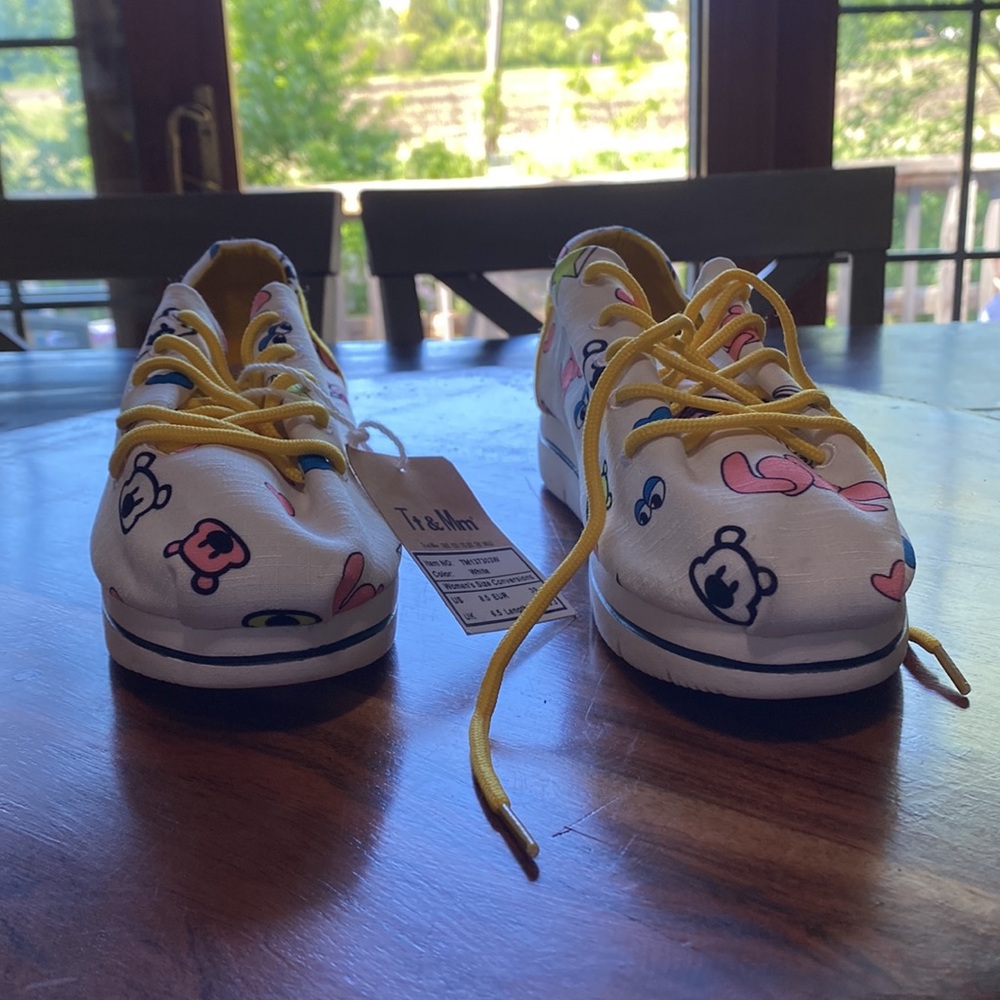 Y2K fashion sneakers from Italy yellow - Picture 13 of 13